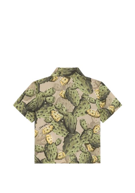 Camicia con stampa DOLCE & GABBANA KIDS | L14S79 HS5UIHA5XN
